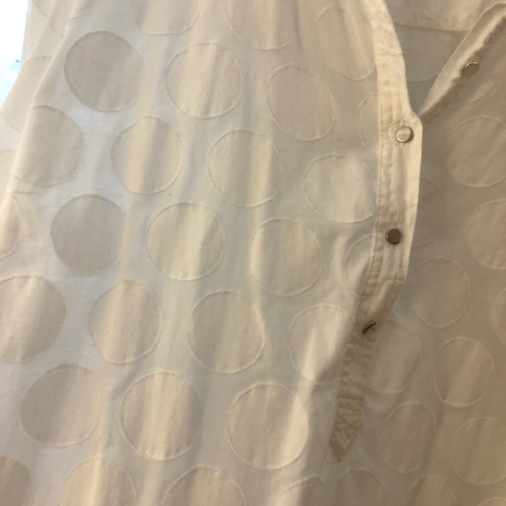 Liz Claiborne Womens 100% cotton white top - Picture 7 of 9